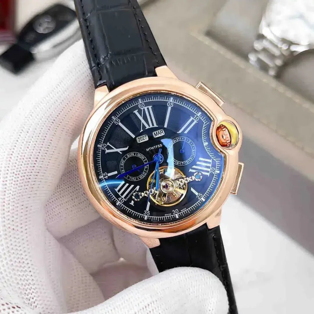 Luxury Moon Phase Automatic Mechanical Watch. - BLAKESTORE-NG
