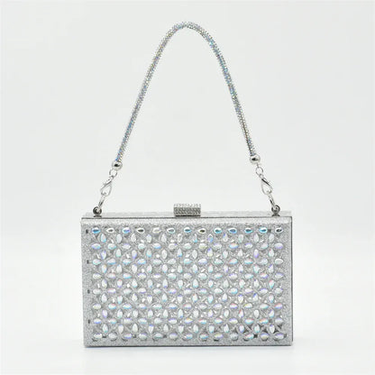 Luxury Rhinestone Italian Designer Shoes and Bags Set (Ascendancy). - Maison Novaire #