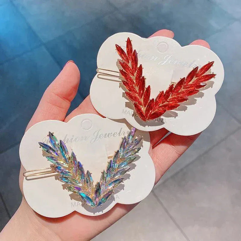 Luxury Shining V Shape Buckle Hairpins. - BLAKESTORE-NG