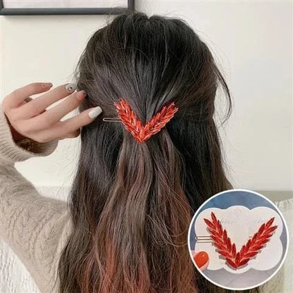 Luxury Shining V Shape Buckle Hairpins. - BLAKESTORE-NG