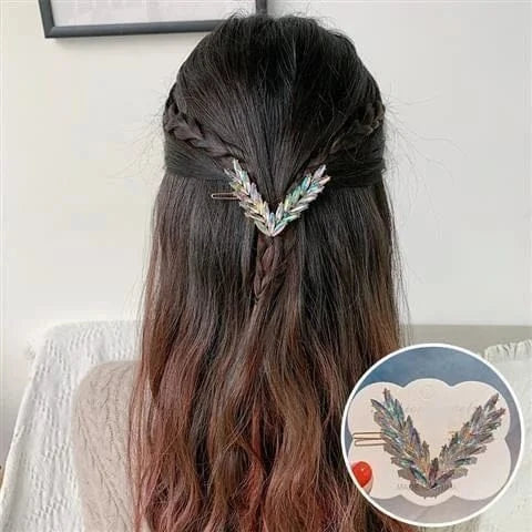 Luxury Shining V Shape Buckle Hairpins. - BLAKESTORE-NG