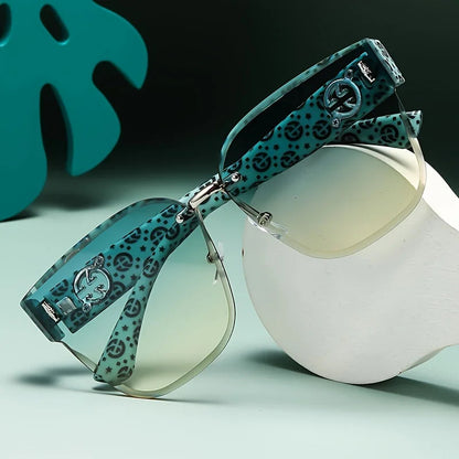 Luxury Women Sunglasses Large Frame UV Resistant. - BLAKESTORE-NG