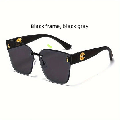 Luxury Women Sunglasses Large Frame UV Resistant. - BLAKESTORE-NG
