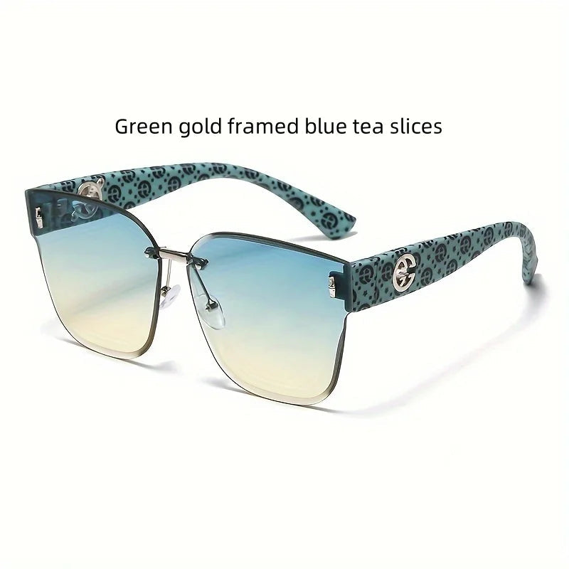 Luxury Women Sunglasses Large Frame UV Resistant. - BLAKESTORE-NG