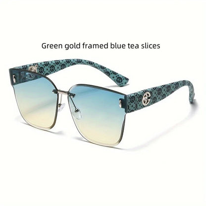 Luxury Women Sunglasses Large Frame UV Resistant. - BLAKESTORE-NG