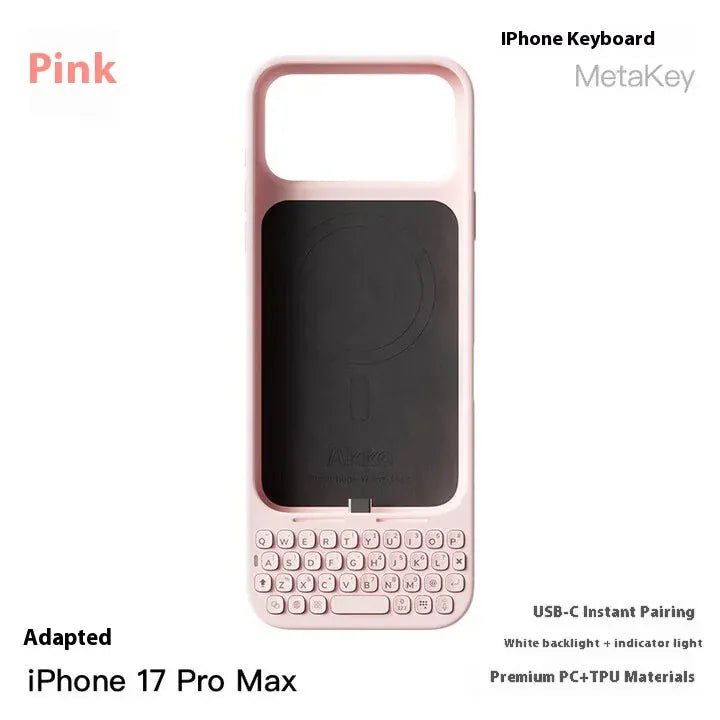 Magnetic Keyboard Case for IPhone 17 Pro max - Maison Novaire #