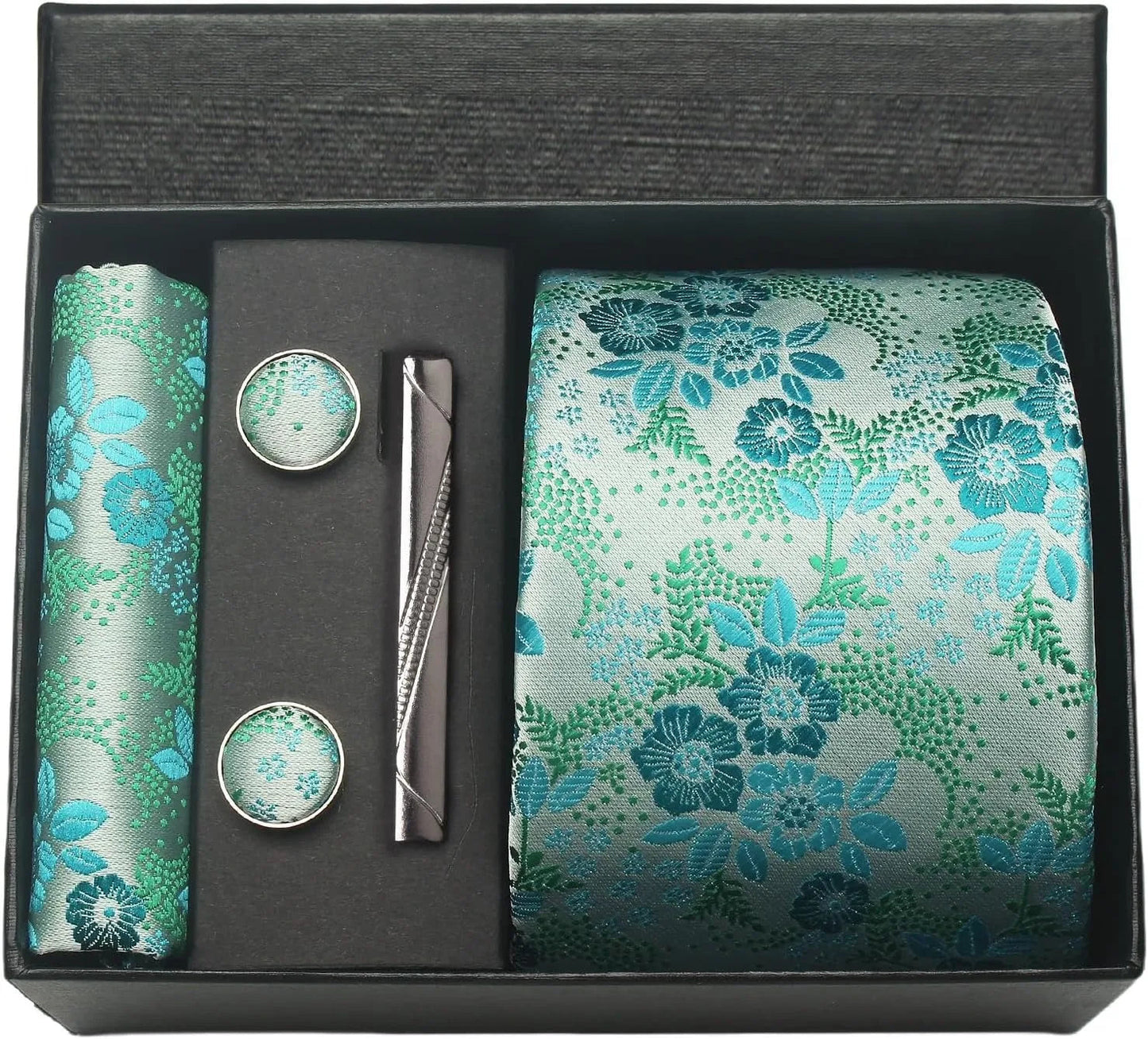 Maison Novaire 100% Silk Paisley Floral Tie - Maison Novaire #