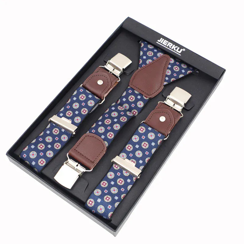 Maison Novaire Leather Suspenders - Maison Novaire