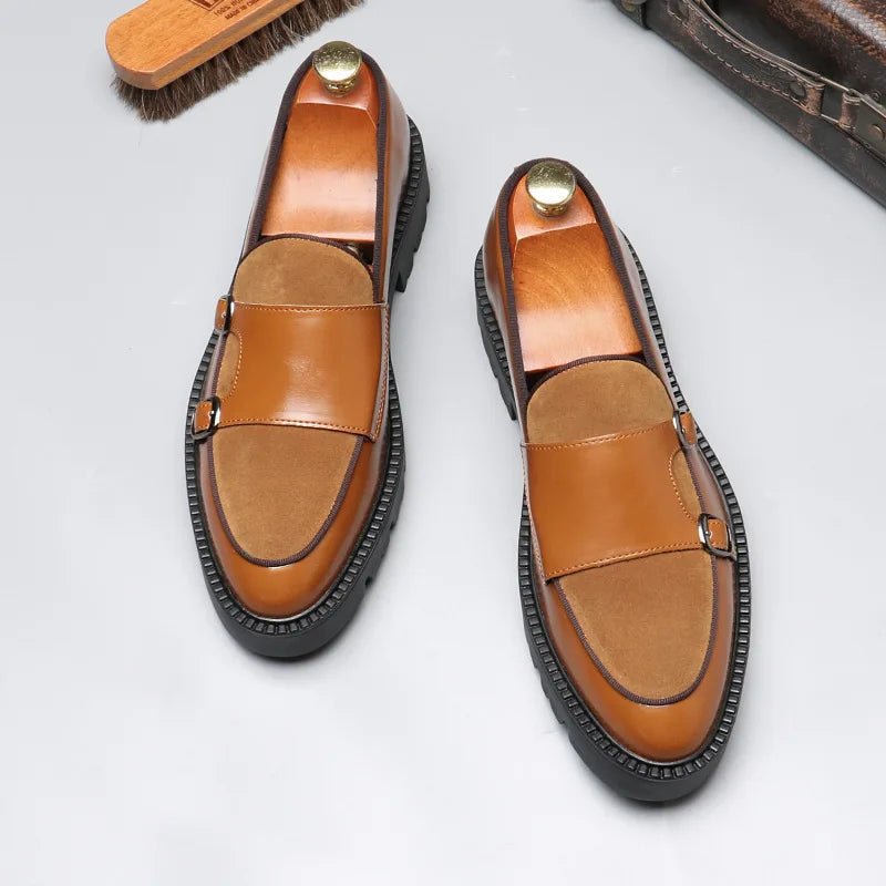 Maison Novaire Men's Casual Leather Loafers - Maison Novaire