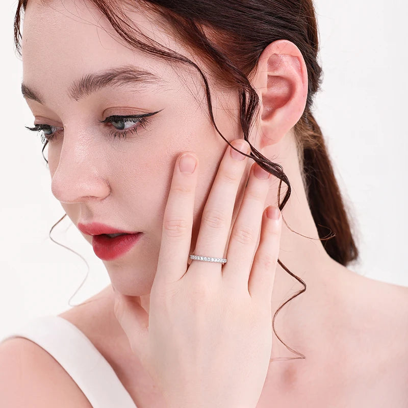 Maison Novaire Moissanite Eternity Band - Maison Novaire #