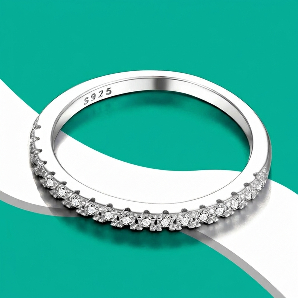 Maison Novaire Moissanite Eternity Band - Maison Novaire #