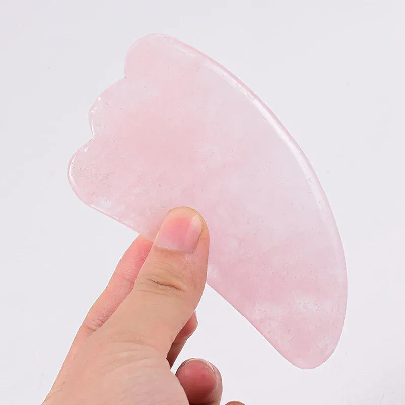 Maison Novaire Rose Quartz Gua Sha & Face Roller - Maison Novaire #