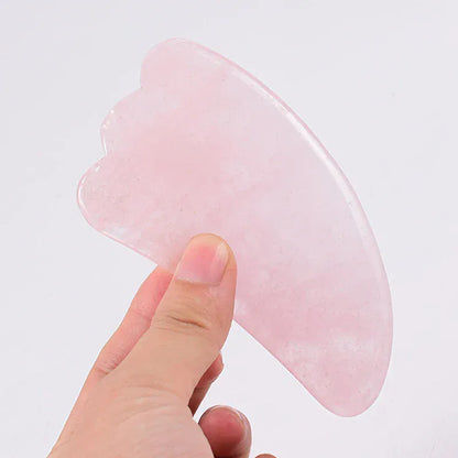 Maison Novaire Rose Quartz Gua Sha & Face Roller - Maison Novaire #