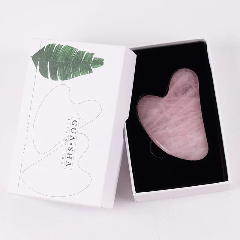 Maison Novaire Rose Quartz Gua Sha & Face Roller - Maison Novaire #