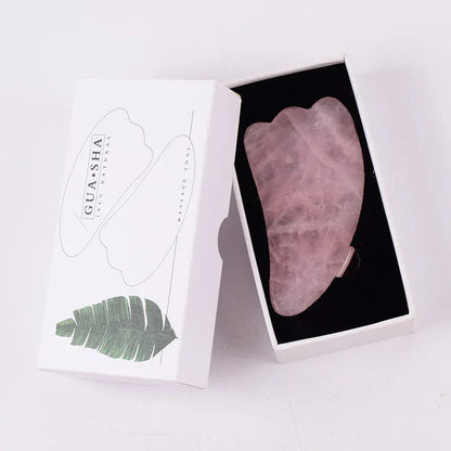 Maison Novaire Rose Quartz Gua Sha & Face Roller - Maison Novaire #