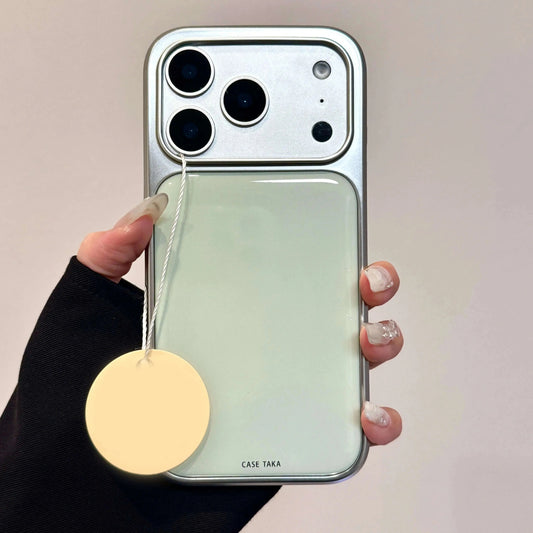 Maison Novaire Simple Color Electroplated Drop Glue iPhone Case - Maison Novaire