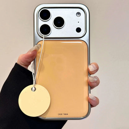 Maison Novaire Simple Color Electroplated Drop Glue iPhone Case - Maison Novaire