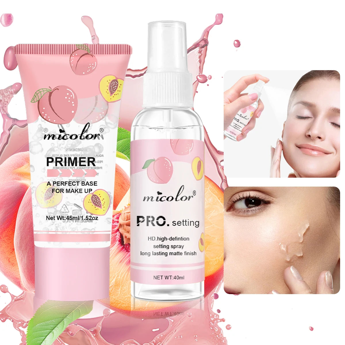 Makeup Primer + Setting Spray-Make up Set. - Maison Novaire