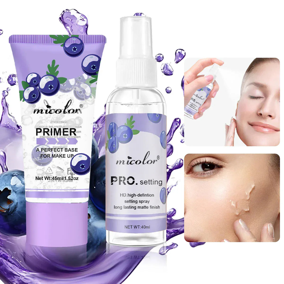 Makeup Primer + Setting Spray-Make up Set. - Maison Novaire