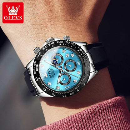 Men Chronograph Sport Wristwatch. - Maison Novaire