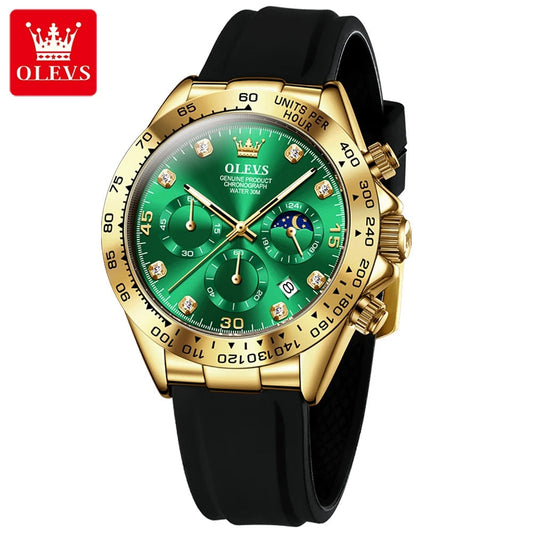 Men Chronograph Sport Wristwatch. - Maison Novaire