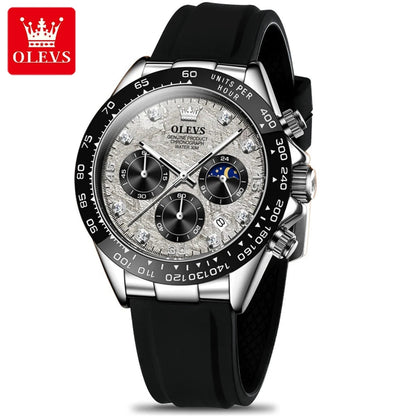 Men Chronograph Sport Wristwatch. - Maison Novaire