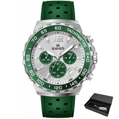 Men Quartz Watch Dial Chronograph. - BLAKESTORE-NG