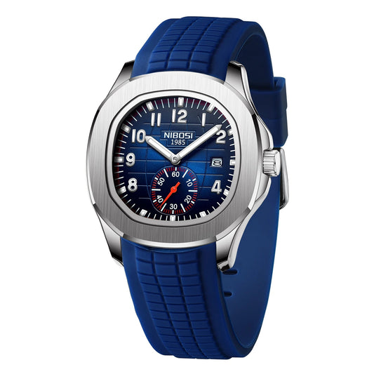 Men Silicone Quartz Watch. - Maison Novaire