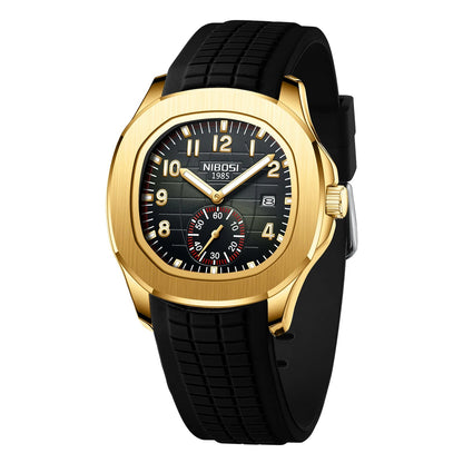 Men Silicone Quartz Watch. - Maison Novaire