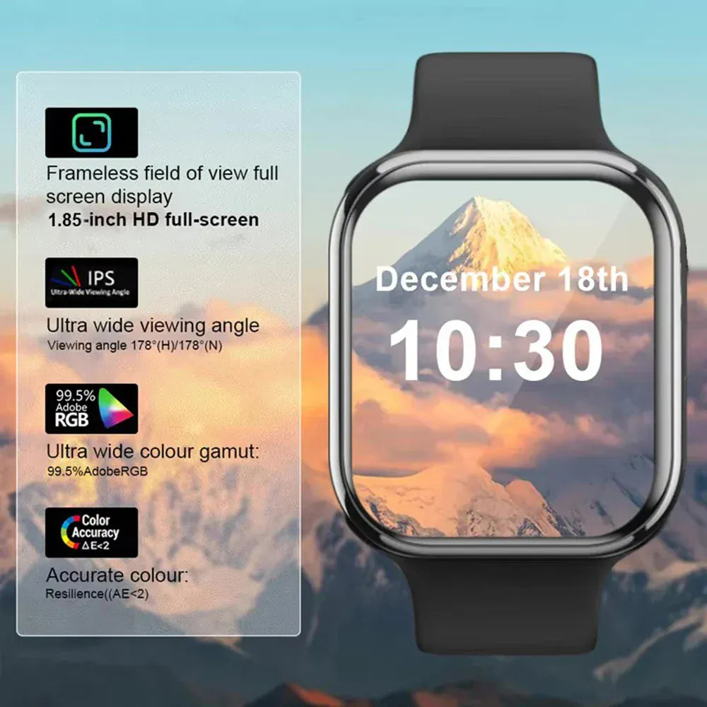 Men Smartwatch NFC GPS Tracker with  320*385 HD Screen. - Maison Novaire