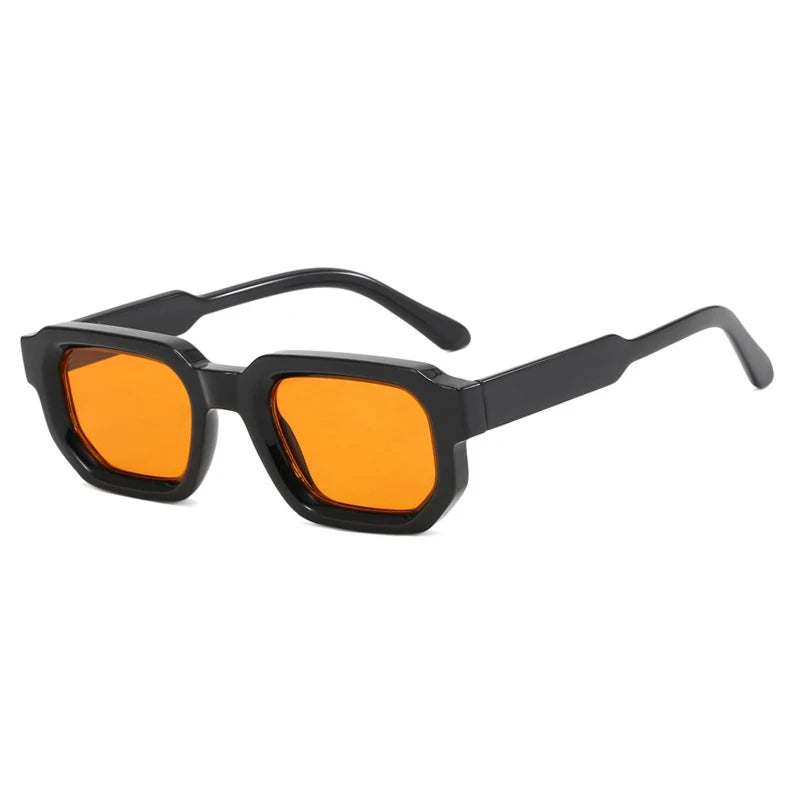 Men Vintage Rectangle Frame Sunglasses. - Maison Novaire #