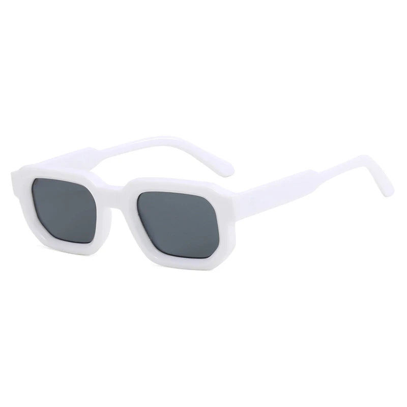 Men Vintage Rectangle Frame Sunglasses. - Maison Novaire #