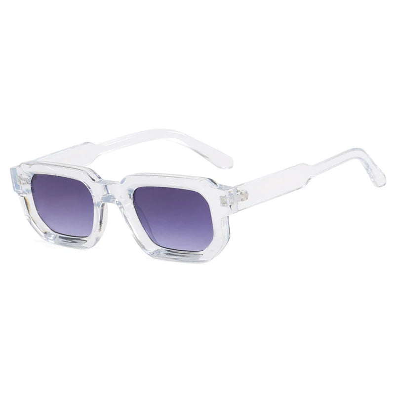 Men Vintage Rectangle Frame Sunglasses. - Maison Novaire #