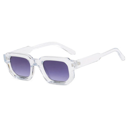 Men Vintage Rectangle Frame Sunglasses. - Maison Novaire #