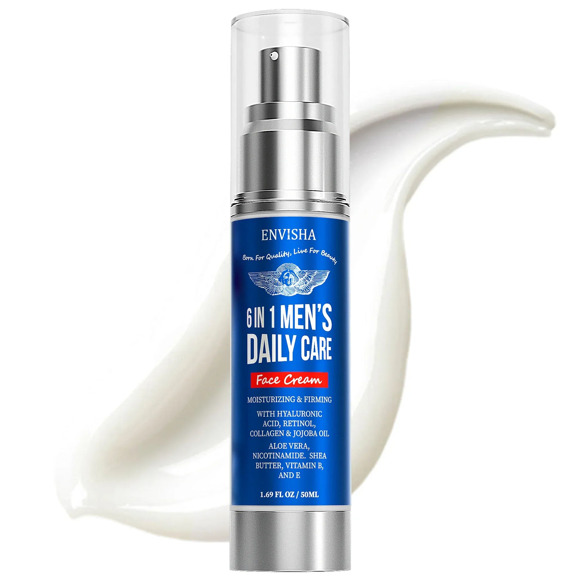 ENVISHA Men’s 6-in-1 Face Cream – Anti-Aging & Firming - Maison Novaire #