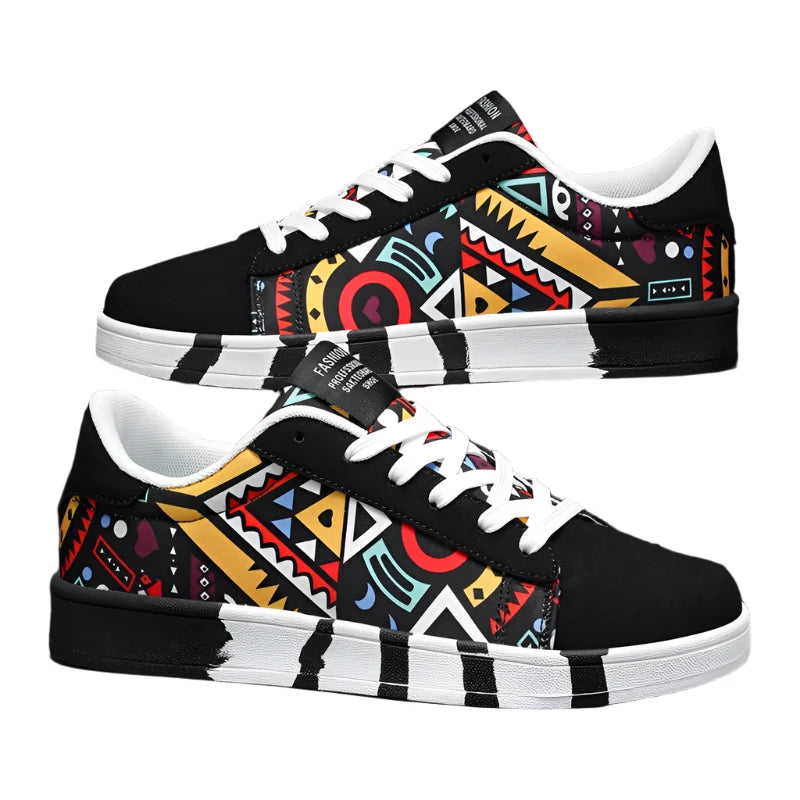 Men’s Canvas Sports Running Shoes | Lightweight Breathable Low-Top Sneakers for Jogging Gym Casual Running - BLAKESTORE-NG