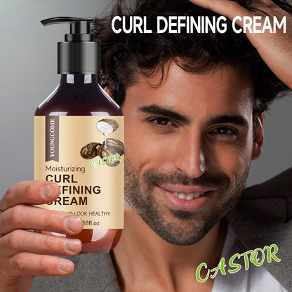Men’s Castor Oil Curling Cream - Maison Novaire