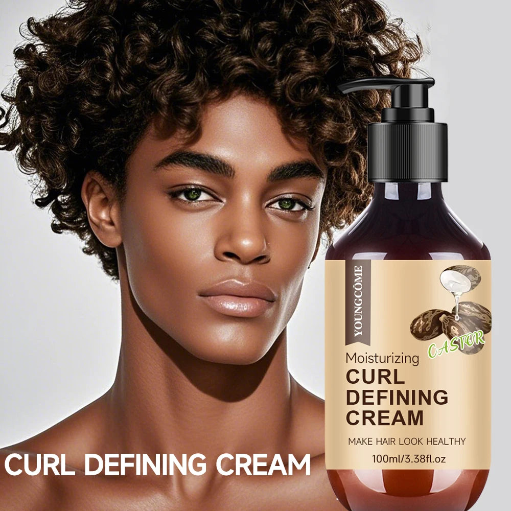 Men’s Castor Oil Curling Cream - Maison Novaire