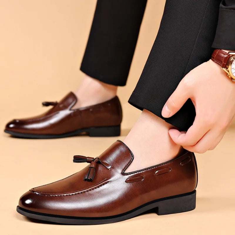 Men's Elegant Dress Shoes.High quality. - Maison Novaire
