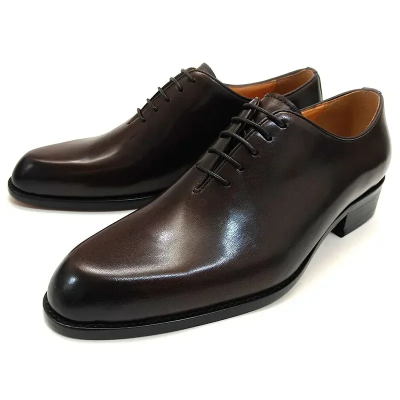 Men’s Handmade Genuine Leather Shoes | Premium High Quality New Casual Dress Loafers Oxfords for Everyday & Formal Wear - BLAKESTORE-NG