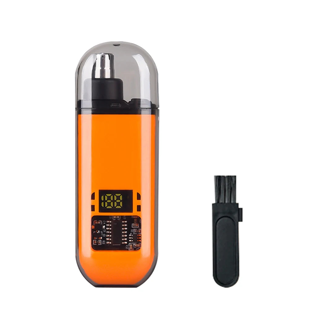 Men’s Nose Hair Trimmer | Cordless Waterproof Trimmer for Nose, Ear & Eyebrows with Protective Blades & Easy Clean - BLAKESTORE-NG