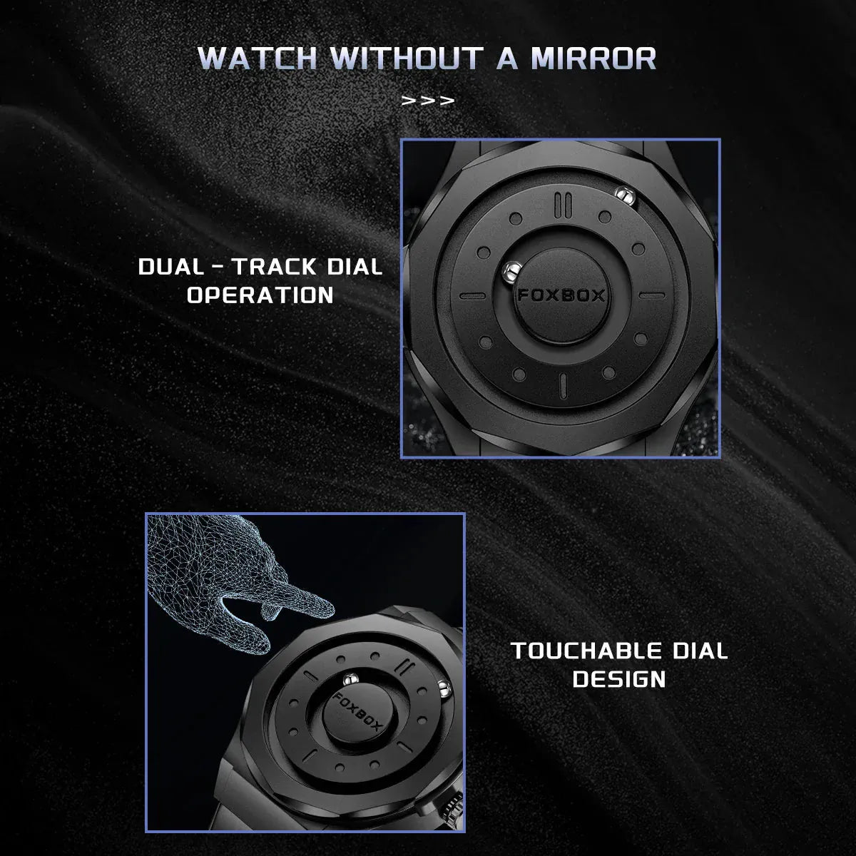 Men's Stainless Steel Quartz Watch. - BLAKESTORE-NG