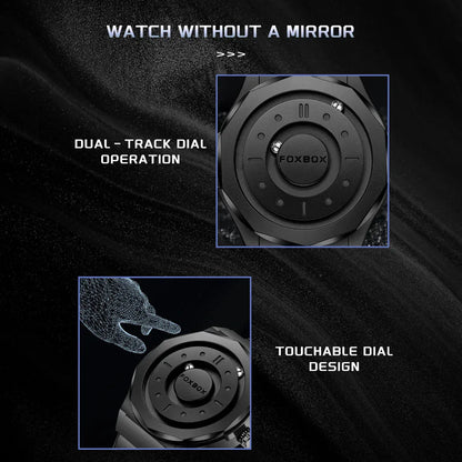 Men's Stainless Steel Quartz Watch. - BLAKESTORE-NG