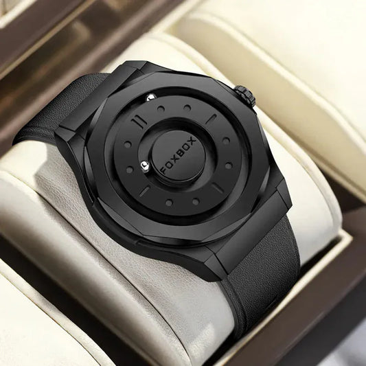 Men's Stainless Steel Quartz Watch. - BLAKESTORE-NG