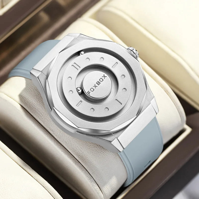 Men's Stainless Steel Quartz Watch. - Maison Novaire #