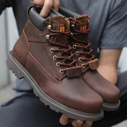 Men’s Waterproof Tactical Hiking Boots | Rugged All-Terrain Ankle Boots with Waterproof Membrane & Non-Slip Sole - BLAKESTORE-NG