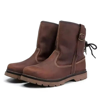 Men’s Waterproof Tactical Hiking Boots | Rugged All-Terrain Ankle Boots with Waterproof Membrane & Non-Slip Sole - BLAKESTORE-NG