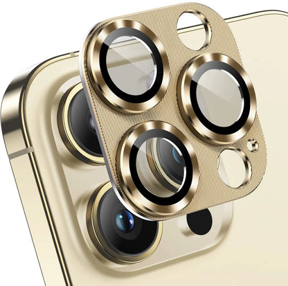 Metal Tempered Glass Camera Lens Protector Film Cover For iPhone. - Maison Novaire #