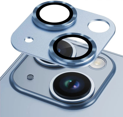 Metal Tempered Glass Camera Lens Protector Film Cover For iPhone. - Maison Novaire #
