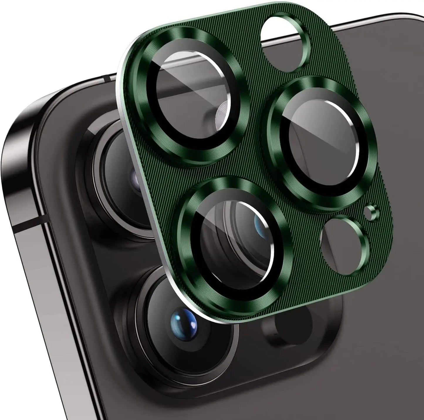 Metal Tempered Glass Camera Lens Protector Film Cover For iPhone. - Maison Novaire #